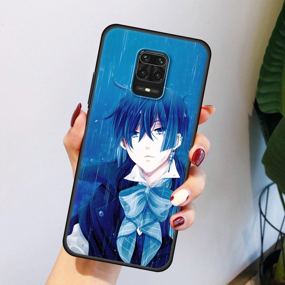 Anime Die Fallstudie von Vanitas Telefon Fall Für Xiaomi Redmi Hinweis 9S 9 8 7 10 Pro 8T 9C 9A 8A K40 Weiche Schwarze Abdeckung Coque Funda