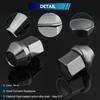 OE# LR001381 Car Land Rover Discovery Sport Freelander Range Rover Evoque Velar Car Wheel Nuts Alloy 4 PCS/SET Car Accessories