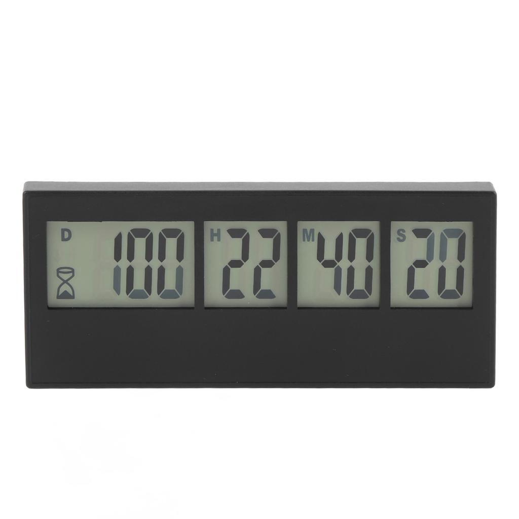 999 Days Countdown Clock Large Screen Stylish Easy To Set Count Down Days Timer for Wedding Holiday Anniversary Test
