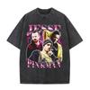 Heisenberg TV Breaking Bad Stay Out of My Territory Vintage Washed T Shirt Better Call Saul Graphic Tshirt Men Cotton Tshirts