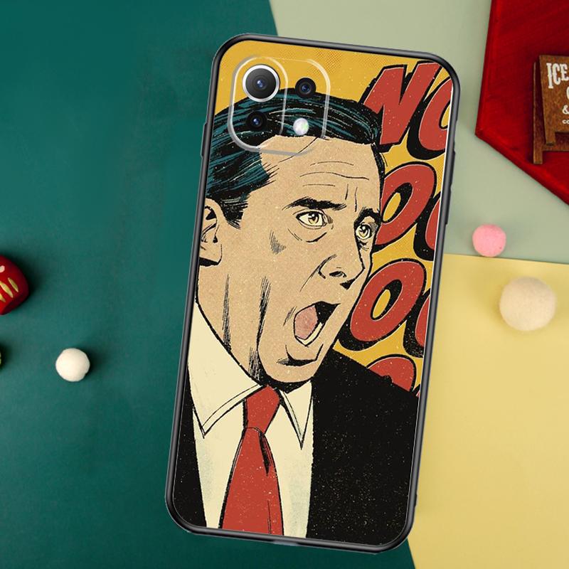 The Office Michael Scott Case For Xiaomi 14T Pro 11T 12T 13T 13 14 15 Ultra POCO X7 Pro X3 X5 X6 M6 F5 F6 Pro Cover