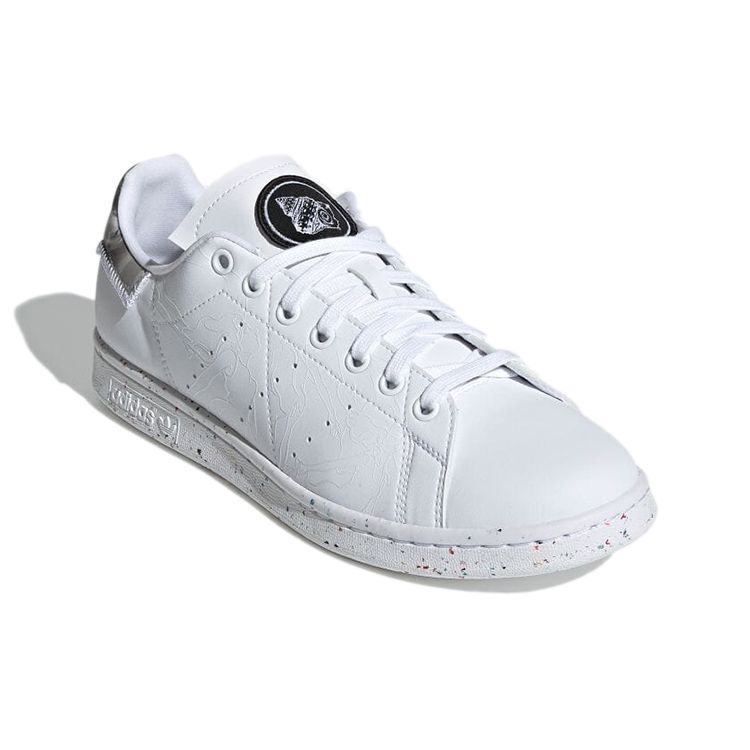 Adidas Originals Stan Smith Comfortable Casual Low-Top Sneakers Unisex Sneakers White Gray Black GY5346