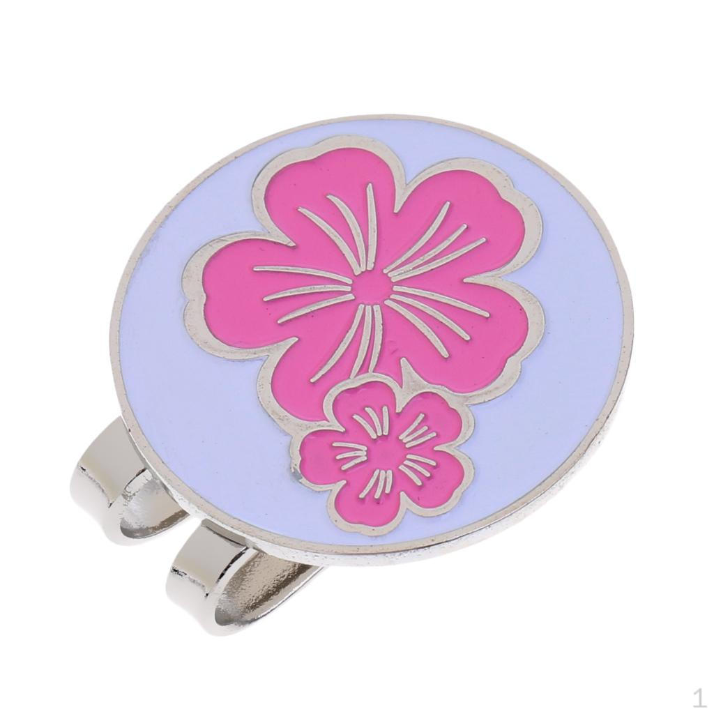 Clip for Golf Hat with Ball Marker