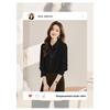 2026 Spring and Autumn New Women's Casual Solid Color Simple Long Sleeve Shirt Top