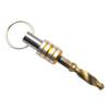 5pc Color Keychain Quick Change Connecting Rod 1/4 Hexagonal Handle Screwdriver Head Quick Release Sleeve Conversion Rod Set