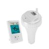 Wireless Pool Thermometers with Double  Probes Solar Power Temperature Gauges for Indoor Outdoor Temperature Monitoring