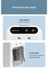 Bladeless Water-Cooled Air Conditioner & Humidifier with Spray Cooling