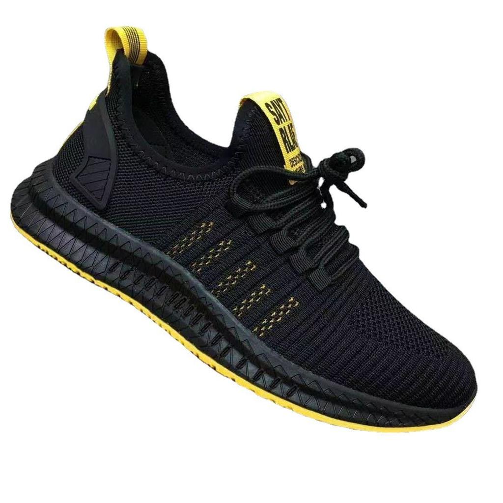 Men's Sports Trendy Shoes 2025 New Eva Flying Woven Casual Shoes Men's Shoes Fashion, Lightweight and Breathable Single Shoes