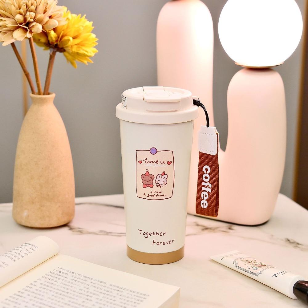 Stainless Steel Thermal Mug Creative Thermos Bottle Portable Water Cup Travel