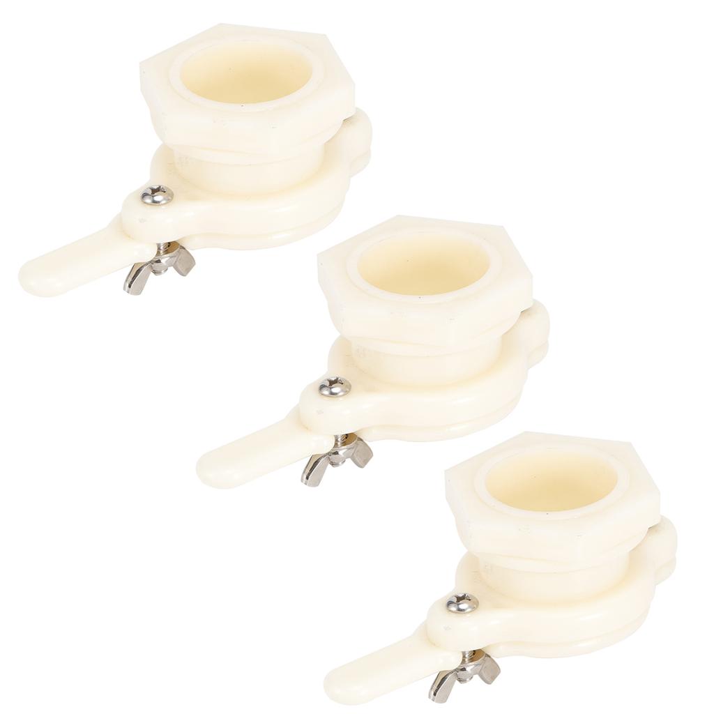 3Set Honey Tap Gate Valve Tools Honig Extractor Zubehör Imkerei Ausrüstung Versorgung