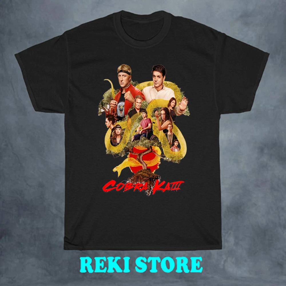Karate Kid Cobra Kai III Movie Men s Black Size S-5XL 2XL