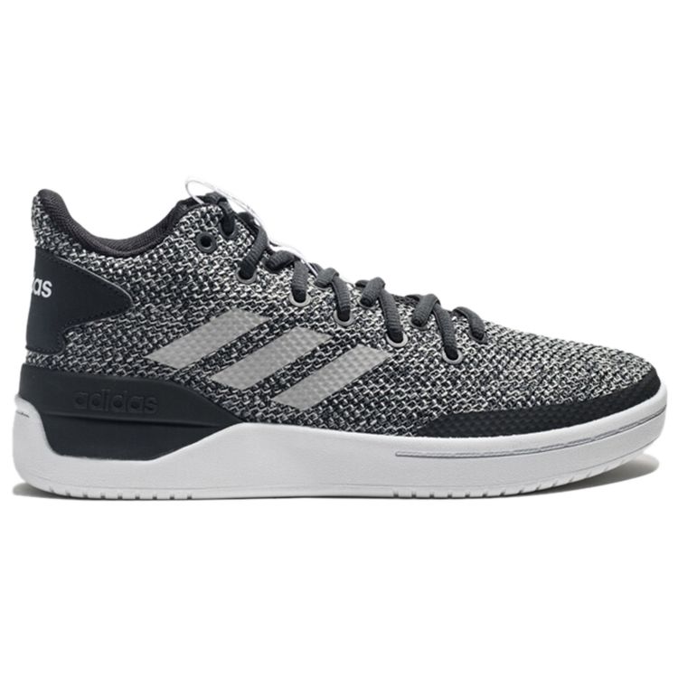 Adidas Neo Bball 80s Fabric Classic Casual Durable Low Top Retro Basketball Shoes Women sneaker Black White Gray F33802