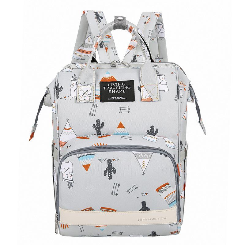 Baby Diaper Bag Backpack Mommy Pregnant Bag Large Capacity Baby Diaper Package Travel Backpack Mom Breastfeeding Stroller Bag