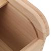 Rice Container Wooden Storage Box for Kitchen Pantry Food Storage Organizer Cereal Grain Bean Container with Lid