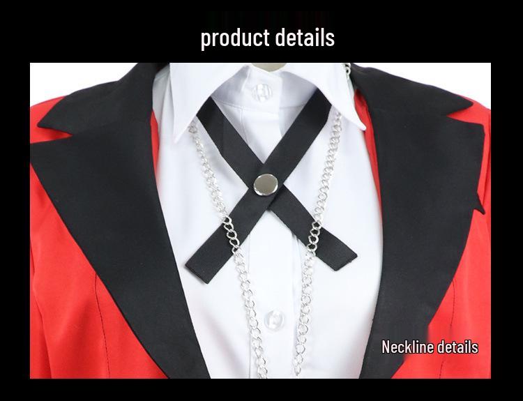Anime Kakegurui Yumeko Jabami Girls School Uniform Cosplay Costume