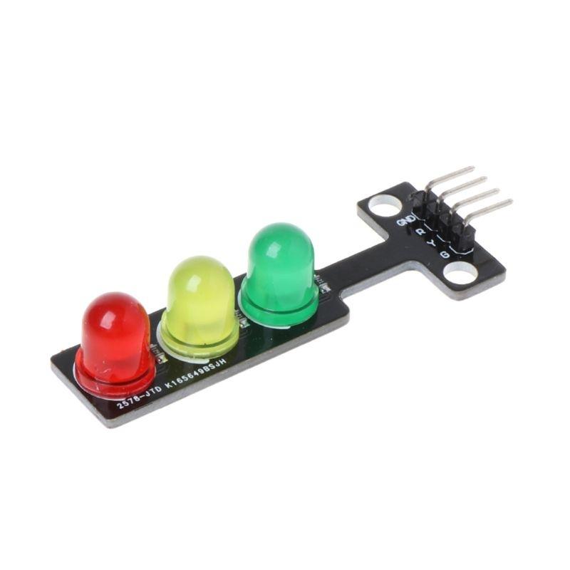 Buy Mini 5V Traffic Light LED Display Module For Arduino Red Yellow ...