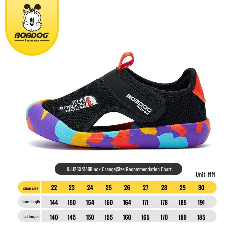Babudou 2025 Kids' Breathable Mesh Water & Beach Sandals