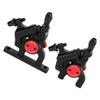 Road Bike Hydraulic Disc Brake Aluminum Alloy Lightweight Front Rear Brake Set for 160mm Disc