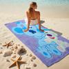 1pc Pistas da Blue Blue’s Clues3 Beach Towel, Comfortable and Thick, and Swimming/Bath/Picnic/Camping Towel, Suitable for Seaside Beaches