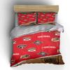 Florida Panthers Red Bedding Design Print Bedding Set Duvet Cover Pillowcases (1* Duvet Cover 2* Pillowcases Do Not Include Comforter)
