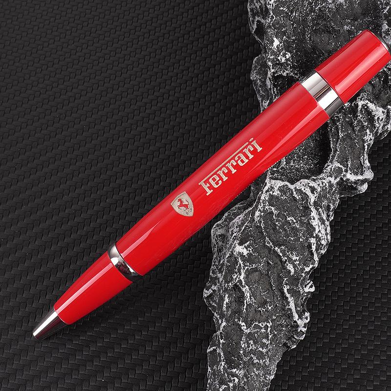 For Ferrari F430 488 458 F12berlinetta Business Ballpoint Pen Quick-drying Durable Signature Pen Personalized Steel Wire Gift JG7