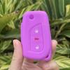 2 3 4 Button Silicone Car Key Case Cover Protect Shell Skin For Toyota Corolla Rav4 C-Hr Yaris Aygo Avensis Scion Vitz Flip Key