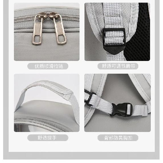 Cat Bag Pet Backpack Going Out Portable Transparent Space Capsule Pet Bag Panoramic Cat Supplies Breathable Backpack