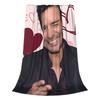 Chayanne Singer Knitted Blankets Fleece Soft Throw Blanket for Car Sofa Couch Bedspread