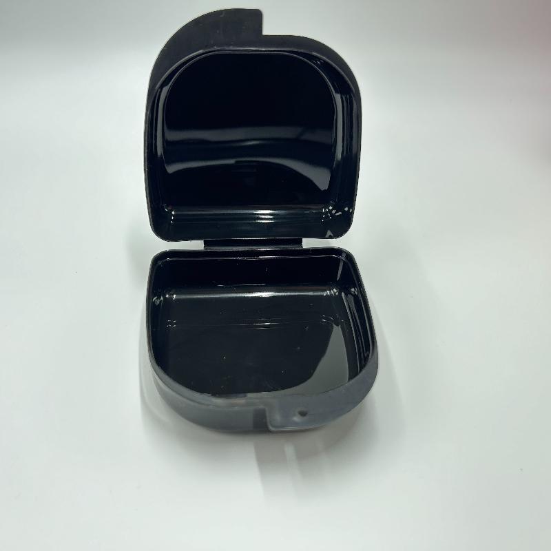 50Pcs New Plastic Tray Box Dental Orthodontic Retainer Box Case Plastic Teeth Container Denture Box False Teeth Protective Case
