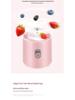 Portable Charging Juicer Cup for Fruits & Vegetables - Customizable Print Logo
