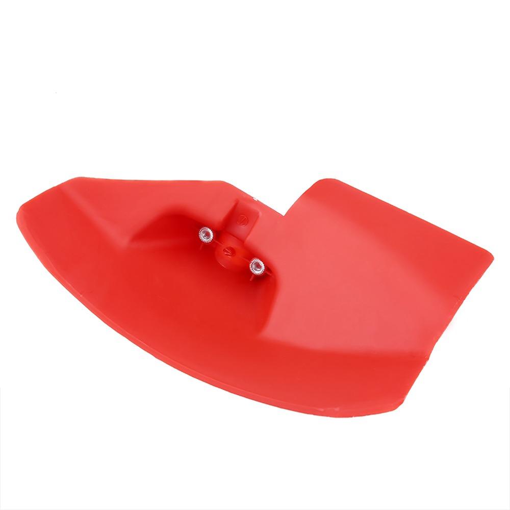 Red Brush Cutter Guard Plastic Blade Guard Durable Trimmer Protective Cover