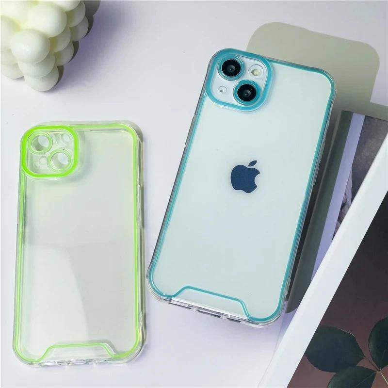 Luxury Night Light Luminous Phone Case For For Iphone 11 12 13 14 15 Pro Max XS XR X Plus Shockproof Bumper Cases Cover