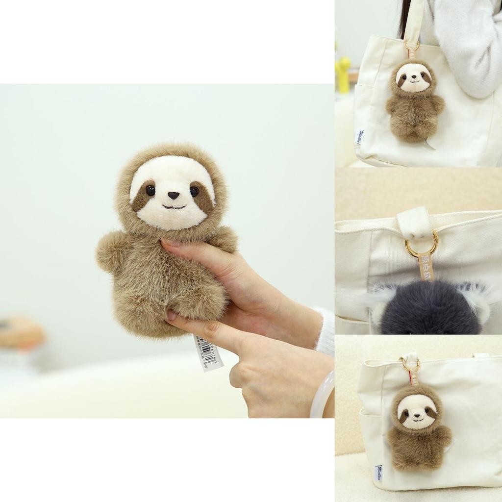 Soft And Cuddly Plush Keychain With Realistic Koala And Sloth Designs For Kids