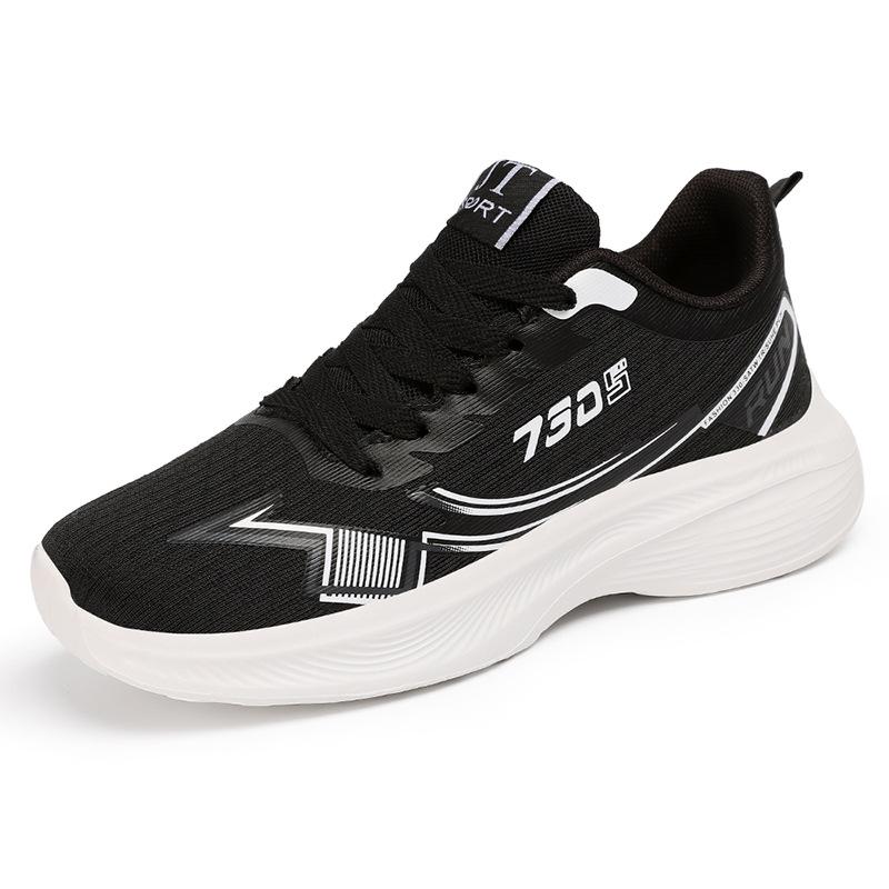 Men Women Soft Comfortable Sport Shoes Breathable Mesh Fashion Outdoor Lightweight Sneakers Four Seasonal Couple Running Shoes