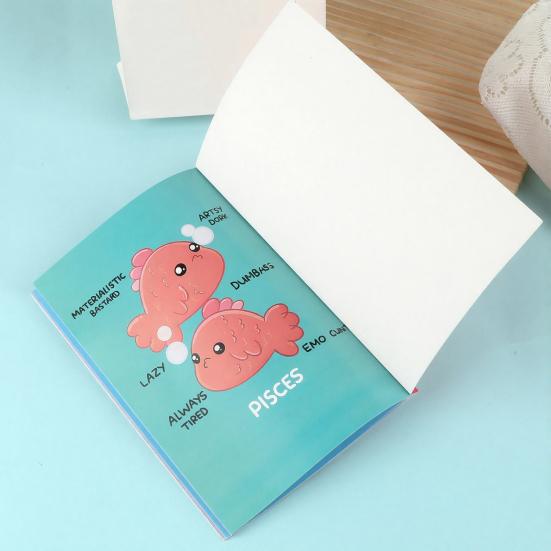 How to Survive Bad Things Photo Album Cute Panda Design Album Humorous Self-Help Book Gifts Portable Inspirational Journal for Young Adults