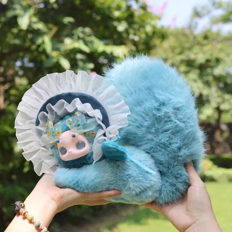 New Product Mushroom Lulu Gululu Fantasy Biology Deer Blossom Series Plush Surprise Blind Box Handmade Birthday Gift Ornament