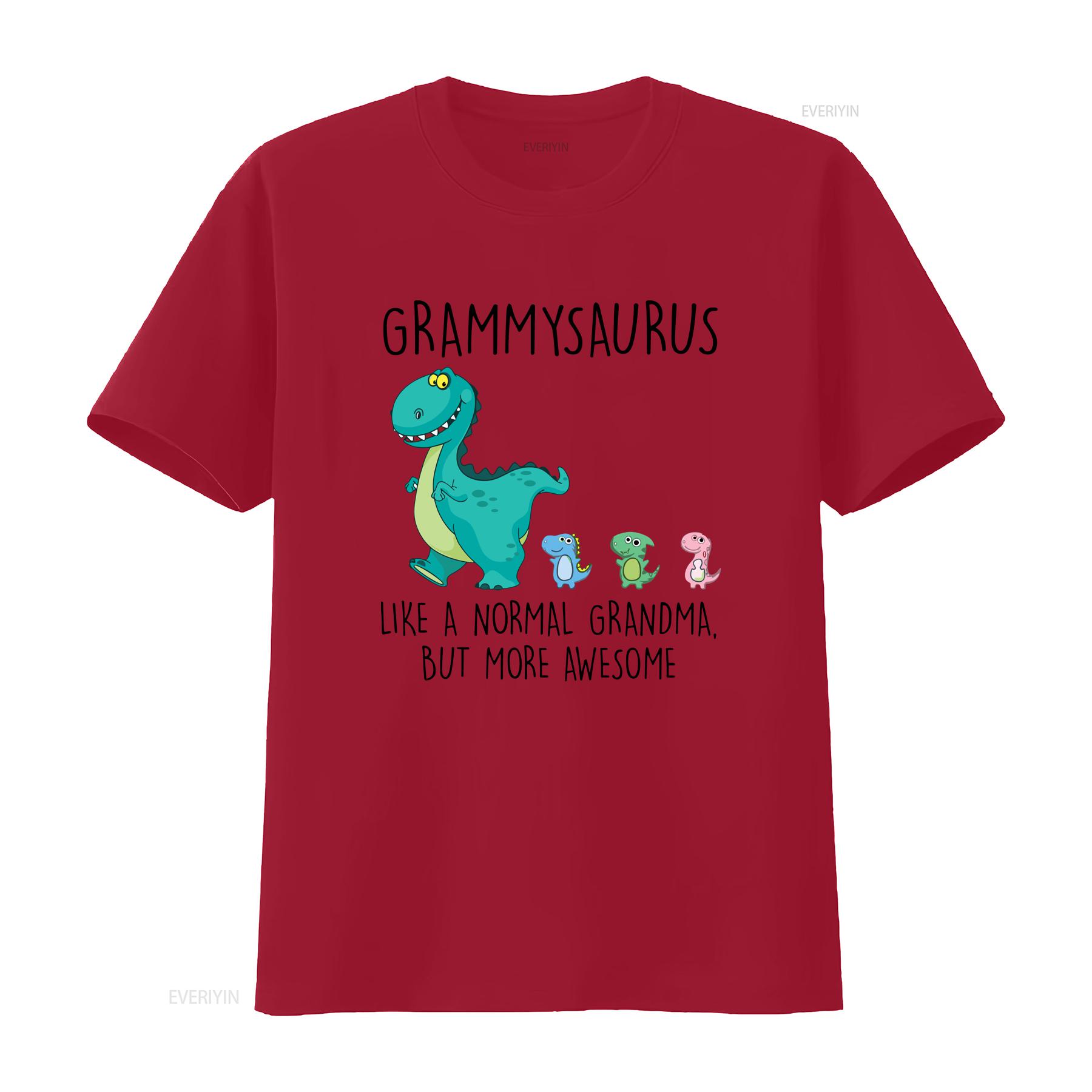 

Grammysaurus Like A Normal Grandma But More Awesome T Shirt Mothers Day GifT vintage Washed graphic fashion Stylish Stretched S