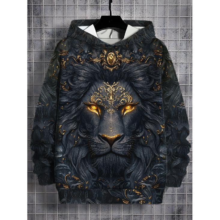 

2026 New Colorful Animal prints Hoodie 3D Sweatshirt Men/Women Hooded Autumn And Winter Coat Mens Clothing Funny Jacket Black Hoodies 6XL