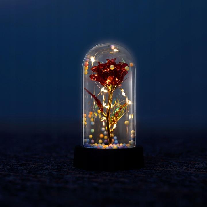 Eternal Rose in LED Glass