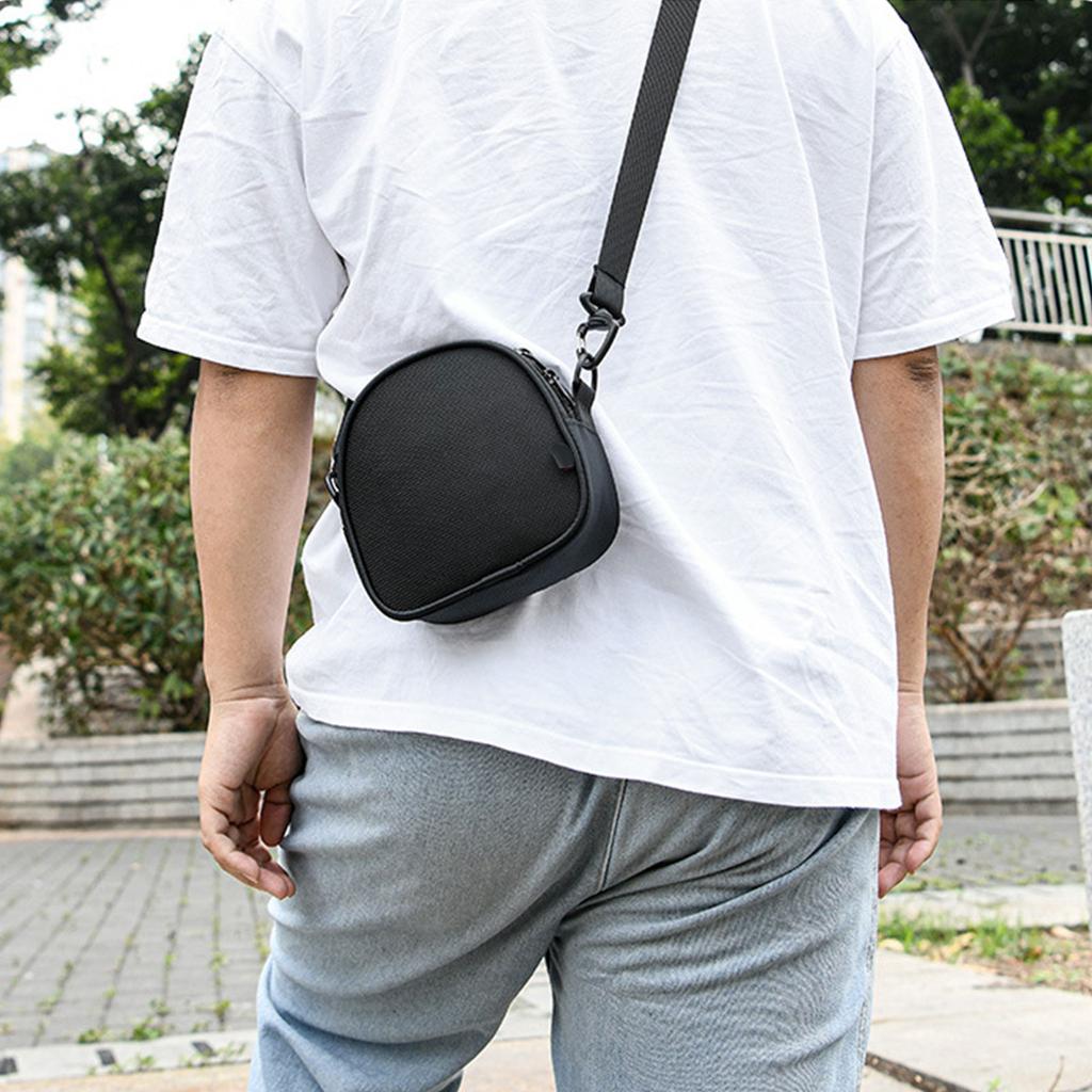Speaker Mesh Storage Bag Protective Carry Case with Shoulder Strap for Beosound A1 2nd Gen Easy Transportation Solution