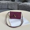 Womens Mini Crossbody Bag 2026 Suede Leather Phone With Lock