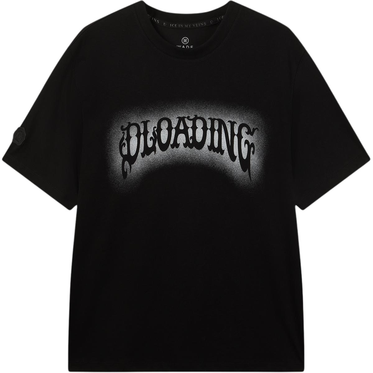 Li-Ning Wade Series Letter Loose Round Neck Short Sleeve T-Shirt Men tops AHSW133-4 S