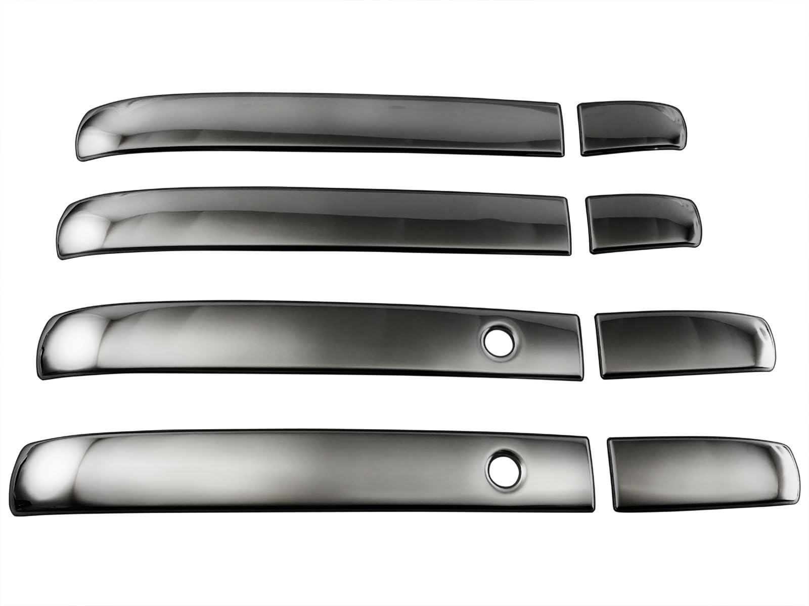 

BRIGHTZ Custom Stainless Steel Door Handle Cover Half Cover Type JF N-BOX JF3/JF4 Knob, Black, [DHC-NOBU-443] 3/JF 4/NBOX