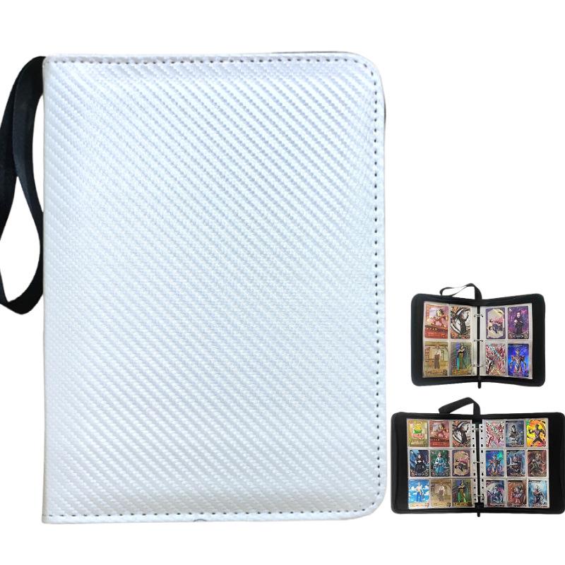 Album na karty Pokémon: Kolekční taška na hry s kresleným motivem, PU, se 4 a 9 kapsami