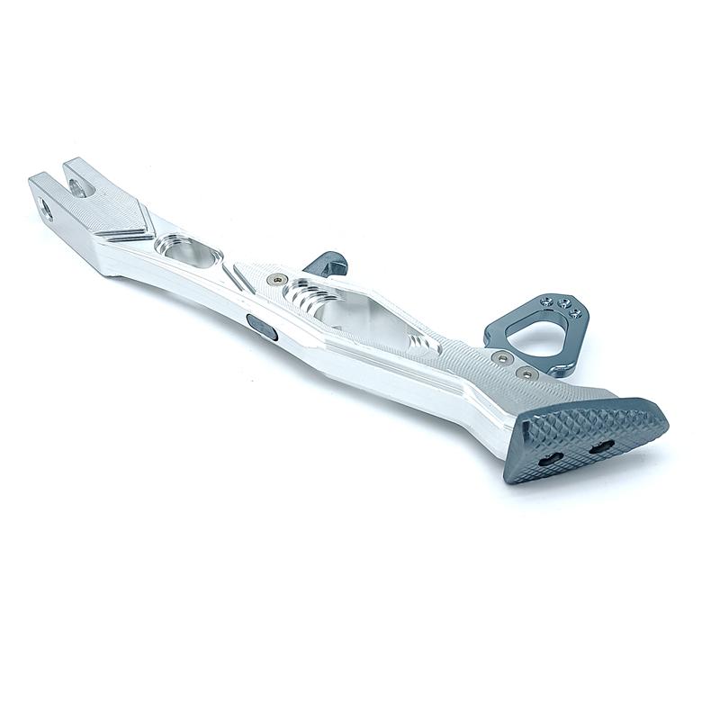 LMoDri CNC Aluminium Alloy Motorcycles Kickstand Kick Side Stand Motorcycle Scooter Street