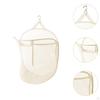 Hanging Laundry Hamper Closet Storage Basket Toys Organizer Foldable Dirty Clothes Bag with