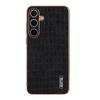AZNS For Samsung Galaxy S26+ Case Electroplating Crocodile Texture PU + TPU Phone Cover