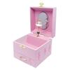 Music Box - Trousselier - Star Dancer - Cube Box - Ballet Shoes - Pink