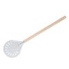 Pizzaschaufel mit 60 cm abnehmbarem Holzgriff, rutschfester runder Pizzaspatel, Küchenutensilien(8in )