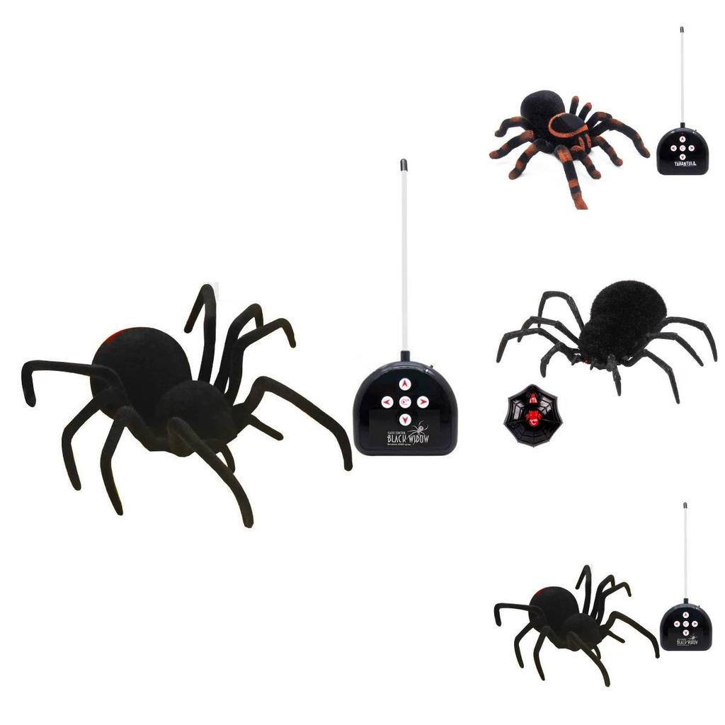 Remote Control Spider Toy With Plastic Material For Kids Age 7 To 14